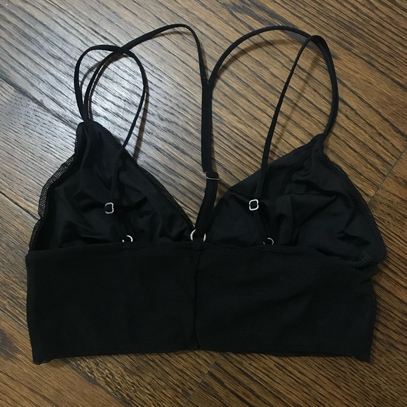 (SOLD) H&M Mesh Multi-Strap Bralette 🖤 - Picture 3 of 4